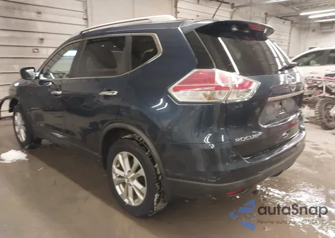 2015 Nissan Rogue Sv z USA, uszkodzony, nr VIN KNMAT2MV1FP564558
